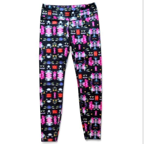 Athleta x Alicia Keys Leggings Vibrant print medium - Picture 2 of 9